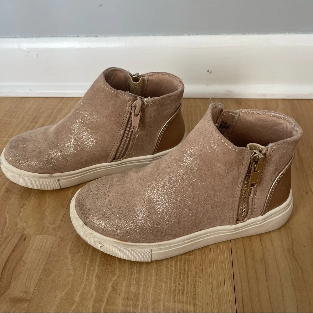 Kelly & Katie Lil Sophia High-Top Booties Sparkle Size 10M Winter Boot